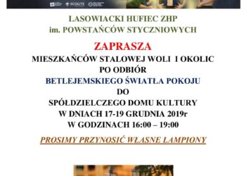 Stalowa Wola: Zabierz do domu Betlejemskie światełko