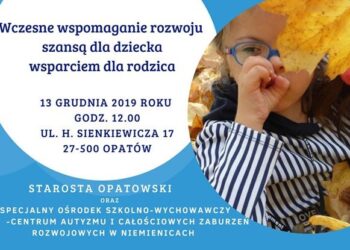 Opatów: O wczesnym wspomaganiu rozwoju