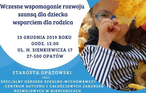 Opatów: O wczesnym wspomaganiu rozwoju