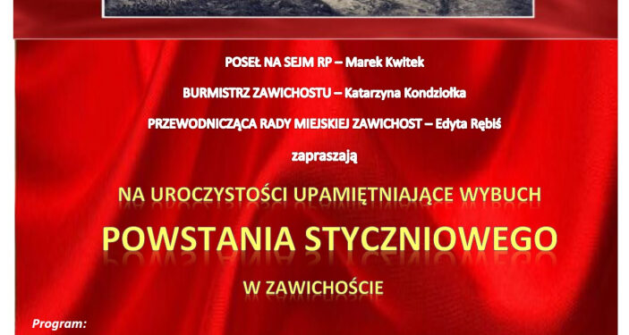 Zawichost: Dziś uroczyste obchody 157 rocznicy wybuchu powstania styczniowego.