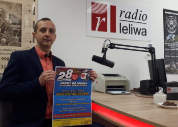 Sandomierz: MotoSandomierz i Damian Ukeje podczas sandomierskiego Finału WOŚP.