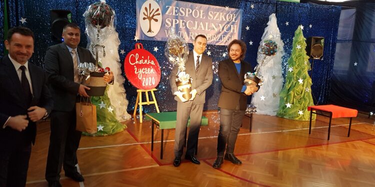 Tarnobrzeg. Dzieci z Zespołu Szkół Specjalnych spotkały się z Mieczysławem Szcześniakiem.