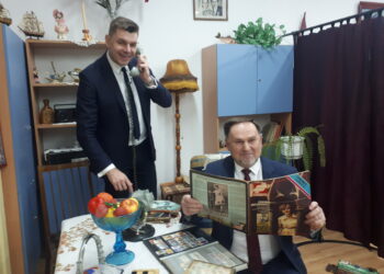 Sandomierz: 'Beztroski świat dziecięcych lat’ w murach „Czwórki”.