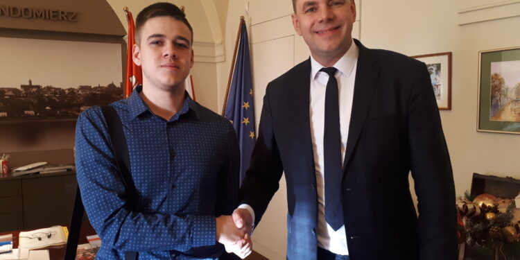 Sandomierz: Łukasz Dzieciuch został rzecznikiem praw ucznia.