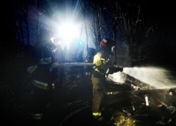 Rożniatów: Mężczyzna zginął w pożarze.