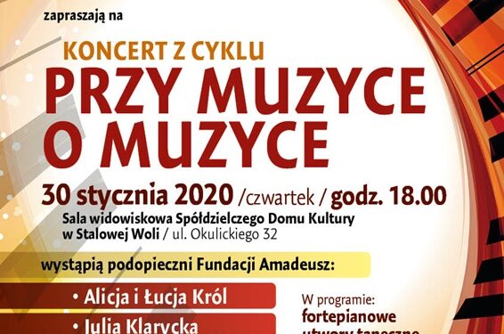 Stalowa Wola: W czwartek taneczne utwory fortepianowe na cztery ręce