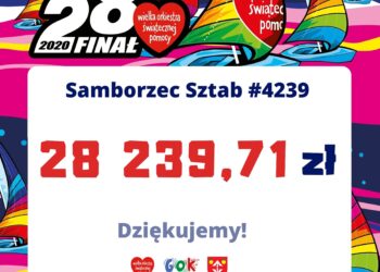 Samborzec: Ponad 28 tysięcy uzbierano na rzecz WOŚP.