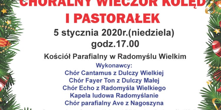 Mielec: Kolędowanie w Radomyślu