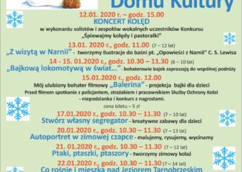 Tarnobrzeg. Ferie w domu kultury.