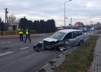 Sandomierz: Zablokowana droga.