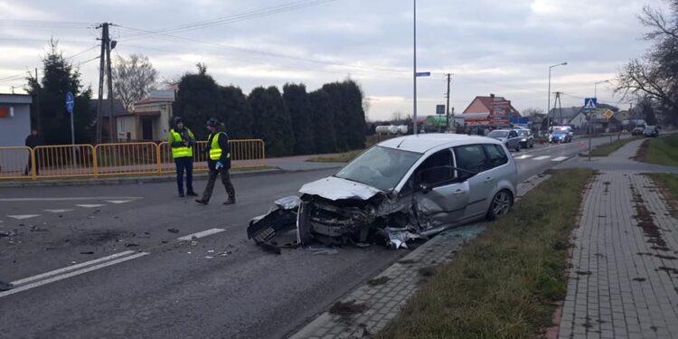 Sandomierz: Zablokowana droga.