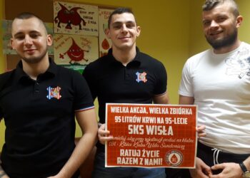 Sandomierz: 95 litrów krwi na 95-lecie SKS „Wisła” Sandomierz.
