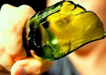 Mielec:  Zaatakował butelką kolegę