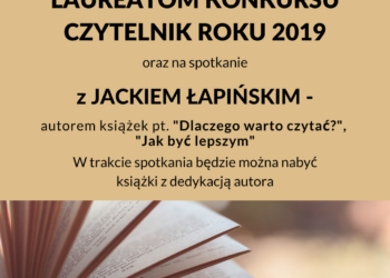 Tarnobrzeg. „Czytanie jest czynnością magiczną” . Jacek Łapiński gościem biblioteki.