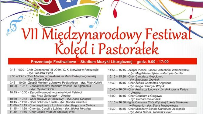 Region: Międzynarodowy Festiwal Kolęd i Pastorałek