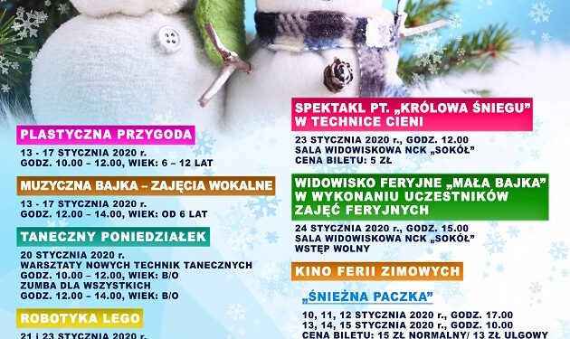 Nisko: Ferie zimowe pełne atrakcji