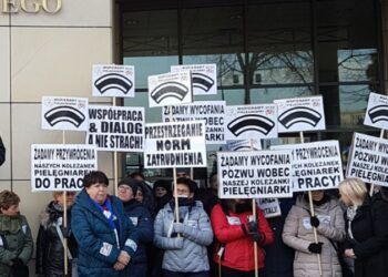 Region: Pielęgniarski protest
