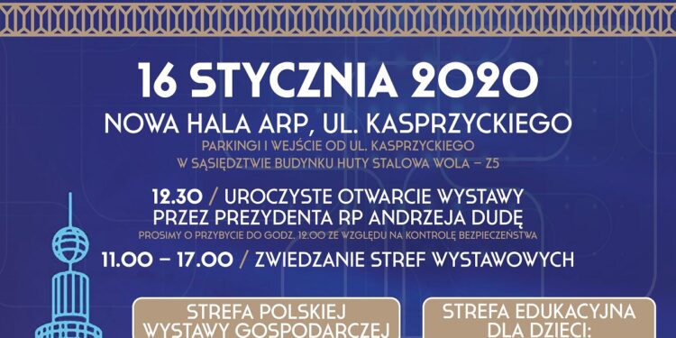 Stalowa Wola: Zbliża się Polska Wystawa Gospodarcza z wizytą prezydenta Dudy