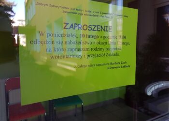 Tarnobrzeg. „Tydzień Chorego” w Zakładzie Pielęgnacyjno–Opiekuńczym.
