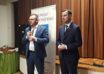 Łoniów: Spotkanie z prezesem PSL Władysławem Kosiniakiem-Kamyszem.