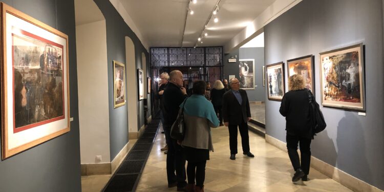 Sandomierz: Wystawa malarstwa Henryka Cześnika w Zamku Królewskim.