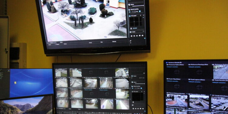 Mielec: Big Brother na ul. Botanicznej.