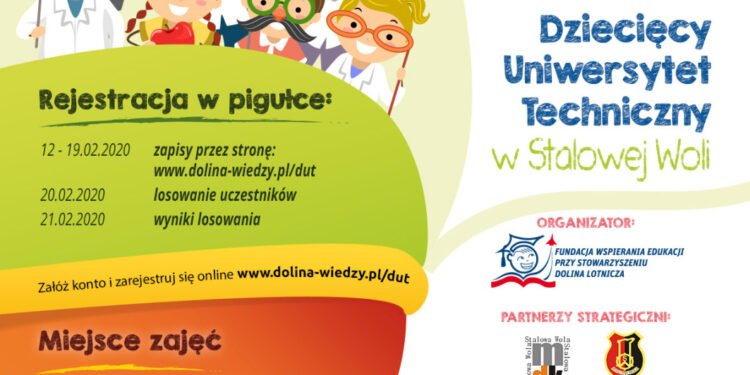 Stalowa Wola: Ruszają zapisy do Dziecięcego Uniwersytetu Technicznego