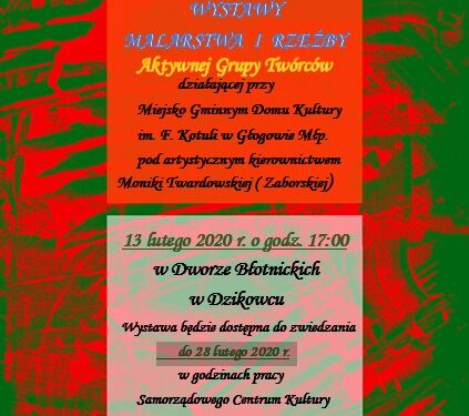 Dzikowiec: Wernisaż w pałacyku