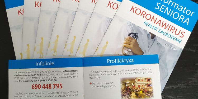 Tarnobrzeg. Koronawirus tematem Informatora Seniora.