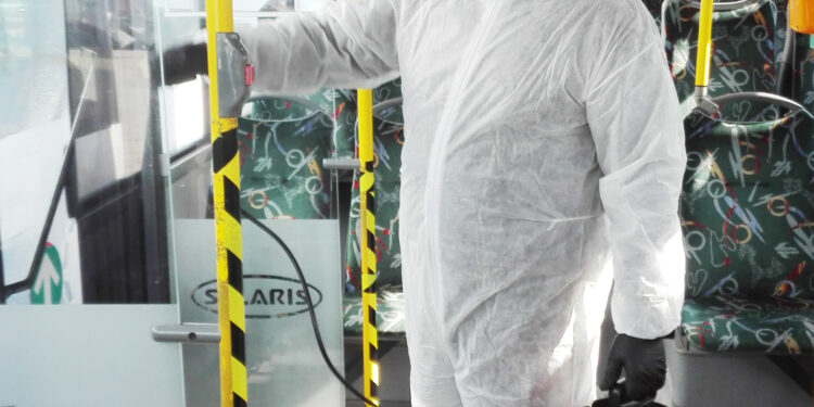 Tarnobrzeg. Autobusy są odkażane.