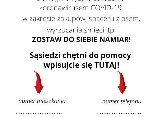 Stalowa Wola: Pomoc sąsiedzka