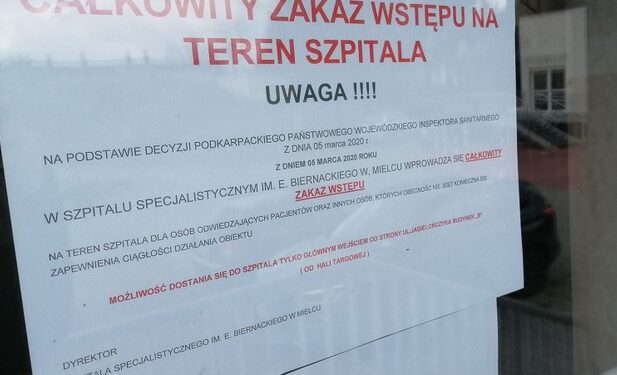 Mielec: Nie mamy zakażonego personelu.