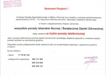 Mielec: Tryb porady telefoniczny