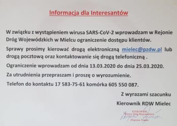 Mielec: Ograniczone urzędowanie.