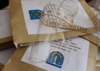 Gorzyce. Przekazali przyłbice ochronne