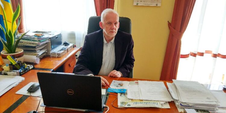 Tarnobrzeg. Rozmowa  z prezydentem Tarnobrzega, Dariuszem Bożkiem.