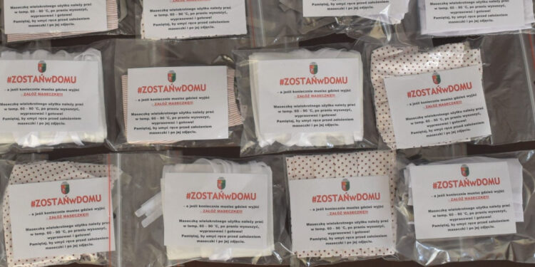 Pysznica: Maseczki ochronne dla Mieszkańców Gminy Pysznica