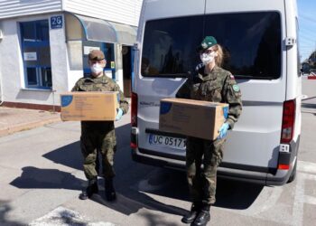 Sandomierz: Wiceminister Anna Krupka i Enea Połaniec wsparły sandomierskich terytorialsów.