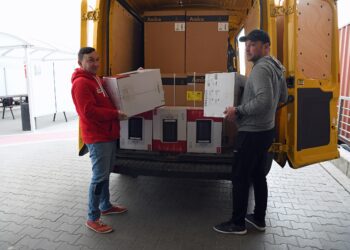 Nisko, Tarnobrzeg, Nowa Dęba, Leżajsk: Pomoc w czasie epidemii. Sprzęt Amiki jedzie na Podkarpacie.