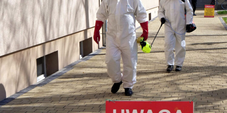 Stalowa Wola: Trwa dezynfekcja miasta