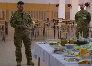 Sandomierz: Święta Wielkanocne u sandomierskich terytorialsów.
