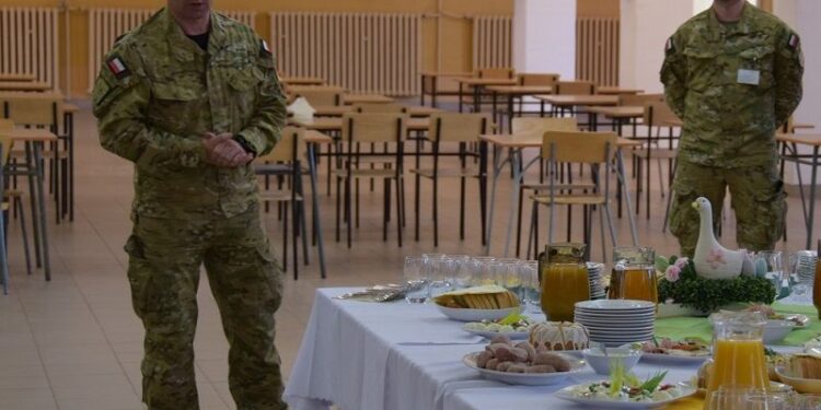 Sandomierz: Święta Wielkanocne u sandomierskich terytorialsów.