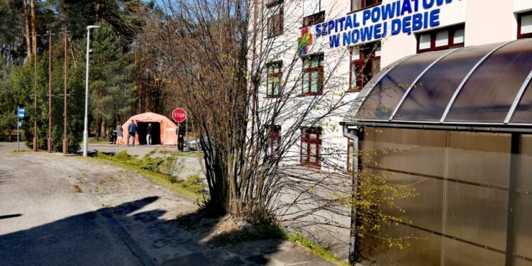 Nowa Dęba. Pre-Triage w szpitalu