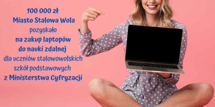 Stalowa Wola: Laptopy dla uczniów.