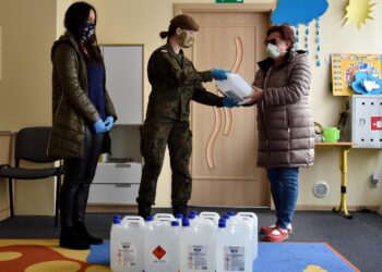 Świętokrzyskie: Terytorialsi wspierają przedszkola i żłobki