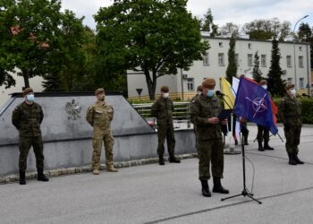 Kielce, Sandomierz: Przysięga terytorialsów w czasach kryzysu.