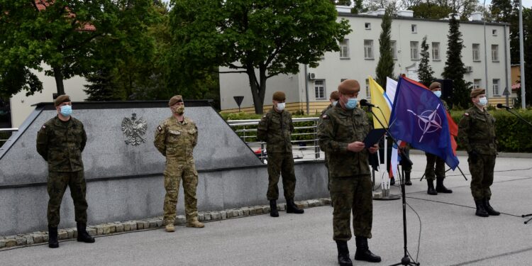 Kielce, Sandomierz: Przysięga terytorialsów w czasach kryzysu.