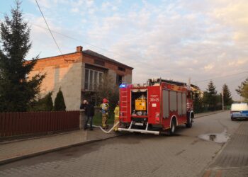 Tarnobrzeg: Pożar domu jednorodzinnego