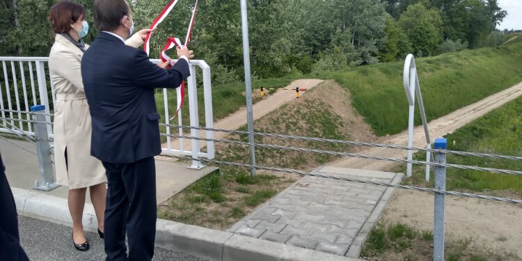 Mielec:  Nowa przeprawa mostowa otwarta.