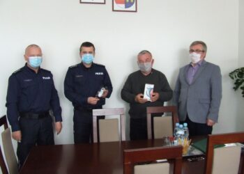 Powiat tarnobrzeski. Termometry bezdotykowe dla policji od starostwa